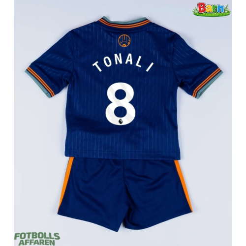 Newcastle United Sandro Tonali #8 Tredjeställ Barn 2025-26 Kortärmad (+ Korta byxor)